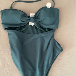 Blue one piece